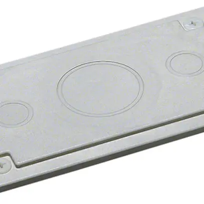 Plaque passe-câbles Hager Univers 235×15×15mm 3 ouvertures de prise de jonction 