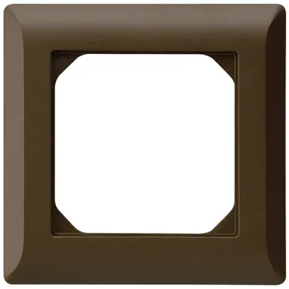 Telaio di copertura INC kallysto.line 1×1 marrone 92×92mm 