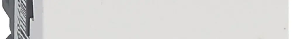 Interrupteur à bascule MOS schéma 3 Easy-Led prof.ENC 19mm 2 modules blanc 