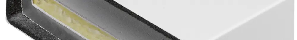 Pièce de raccordement tehalit FWK 3E 50×210mm, blanc traffic 