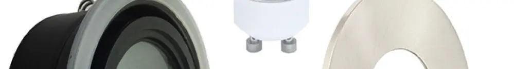 EB-LED-Spot DOTLUX MULTI GU10 6W 410lm 3000K IP65 MB DIM Silber 5er Set 
