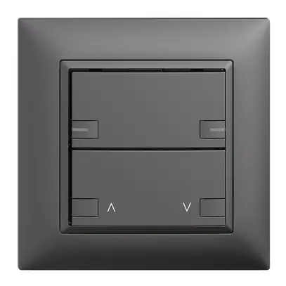 Set frontale INC EDIZIOdue zepAIR motore 1C senza desig.c.LED grigio scuro 