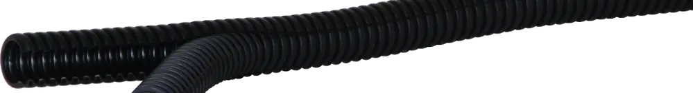 Tuyau matière synthétique Duplex 14mm noir 