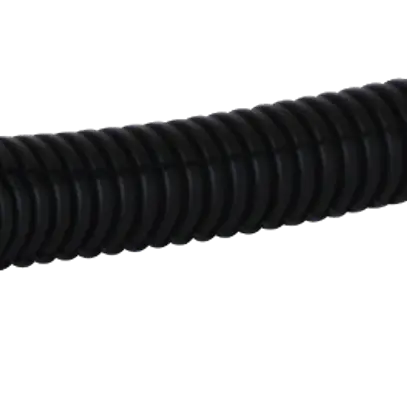 Tuyau matière synthétique Duplex 14mm noir 