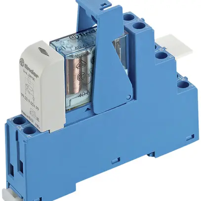 Relais couplage AMD Finder 48, 1C 16A/24VDC sensitif AgSnO2 bornes à vis 