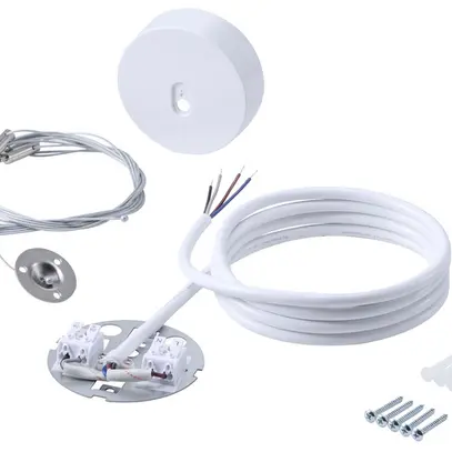 Kit de suspension à corde Philips RC159Z SME-4 acier 1800mm blanc 