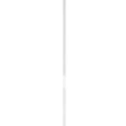 Suspension à cordes en acier Concord, pour rail conducteur 1-phase, 3m, blanc 