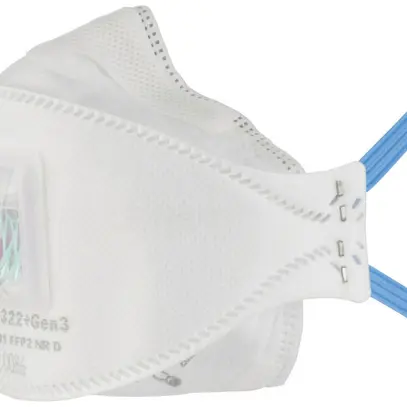 Masque de protection 3M Aura 9322+Gen3 classe FFP2 NR D 