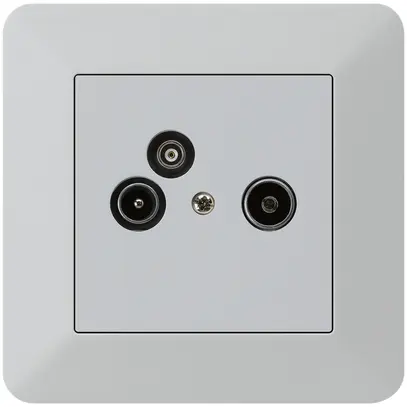 Presa antenna INC R/TV/dati kallysto.trend 2GHz 19db grigio chiaro 