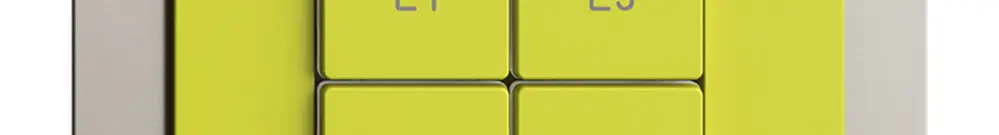Pulsante scena INC 4 scene/4T Edue Wiser lemon 