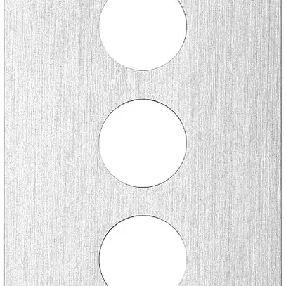 Plaque INC Schneider Electric 72×138mm 3 alésages 