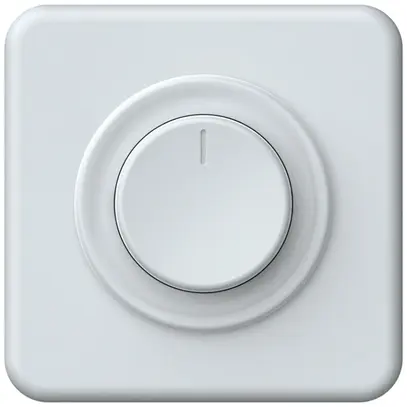 Regolatore rotativo INC Uni-LED origin 230V 20…400VA/W 92×92mm bianco 