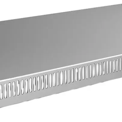 Oberbodenblech Rittal SV 9681.806 1000×72×600mm Dachbeplankung entlüftet grau 