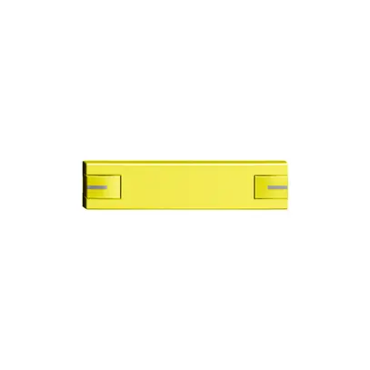 Tasto 1/4 KNX/elettronic.c.LED EDIZIOdue 2×comando simplice lemon 