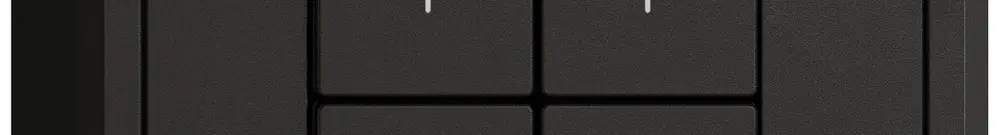 AP-Nebenstelle Dimmer EDIZIO.liv Wiser SNAPFIX® 2 Kanal 4 Tasten WLAN sz 