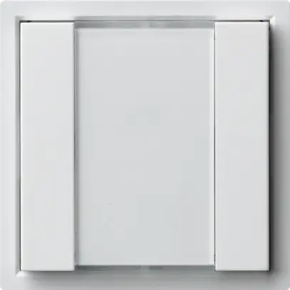 Poussoir universel ENC 2×KAL A avec LED blanc 