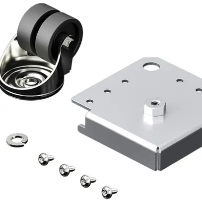 Modulo a rulli Rittal VX 5301.515 per VX ≤200kg 58mm grigio 4pz 