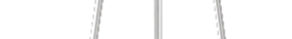Lampada a stelo Optica ø 350x1570mm E27 2x60W, vetro opale 