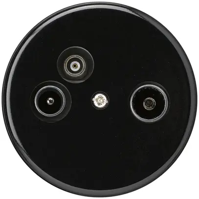 Presa d'antenna TV-R-Dati basico A 2GHz 19db nero 