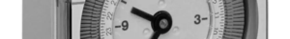Timer AP Hager analogico settimanale 1 canale 1 chiusura 16A 1 UM 