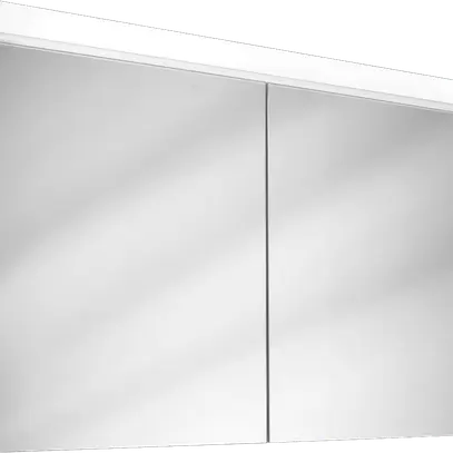 Schneider Spiegelschrank LOW 120/2/LED, 4000K, weiss 