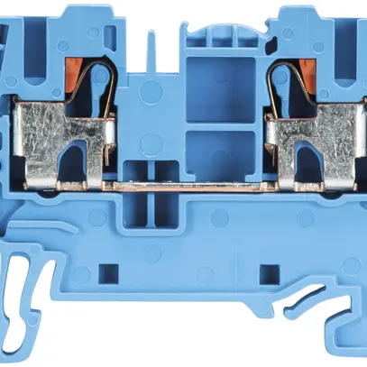 Durchgangs-Reihenklemme WTP 0.2…2.5mm² 32A 800V 2×Steck.1 Et.Hutschiene TH35 hbl 