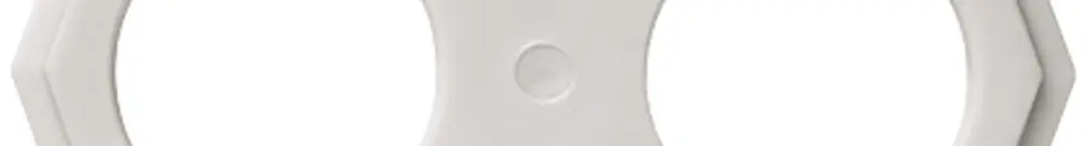 Placca passacavi per weber.hse per alto/basso 2×M40×1.5+M16×1.5 