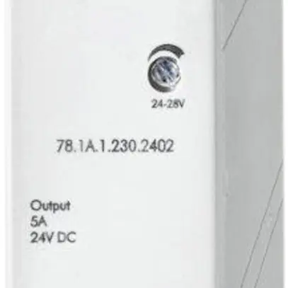 Alimentation à découpage INC Finder 78.1A, IN: 120…250VAC, OUT: 24…28VDC/5A 