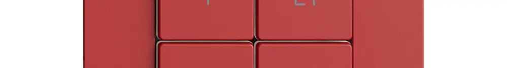 Comando per dimmer 1c scena/4t Edue Wiser berry 