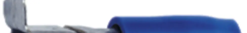 Clip di derivazione Ferratec 6.3×0.8/2.5 blu ott.-Sn 