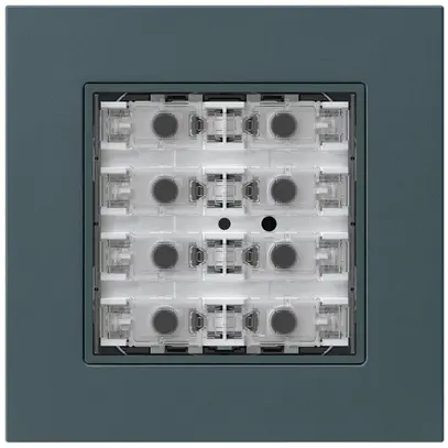 Poussoir KNX ENC KPR p.8×touches 8×points actionnables LED anthracite 