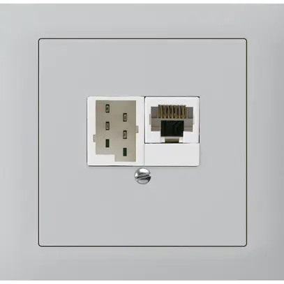 EB-Dose kallysto 1×RJ45u+1×TT83 hellgrau 
