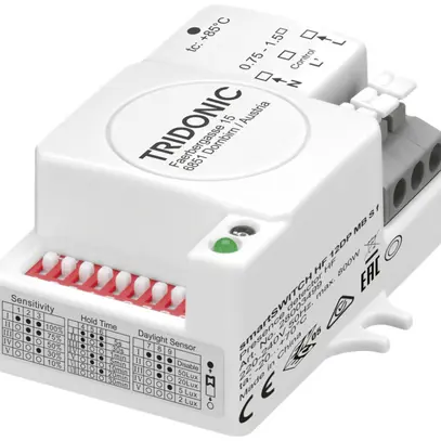 Rilevatore di movimento/luce INS Tridonic smartSWITCH HF 12DP MB S f, bianco 