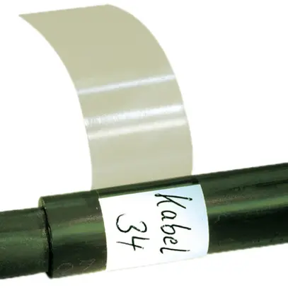 Marqueur de câble BKM-7523  étiquettes 75.0x23.00mm blanc 
