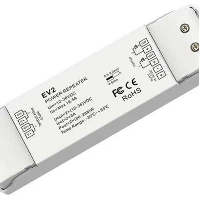 Amplificatore LED DOTLUX EV2 IP20 576W 12…36V 2×8A 