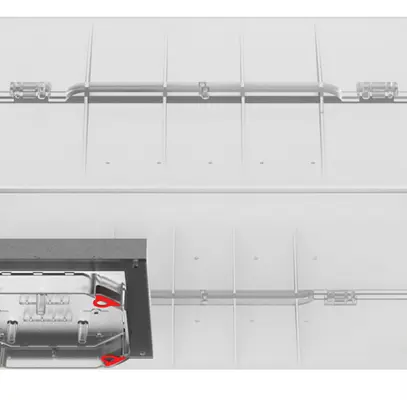 Boîtier INC Kubus pour béton coulé matière synthétique 385×250×170mm 
