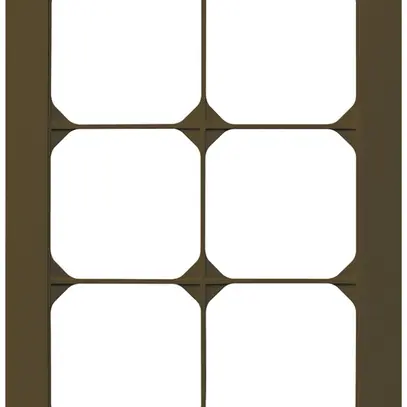 Telaio di copertura INC kallysto.trend 3×2 marrone 154×214mm 