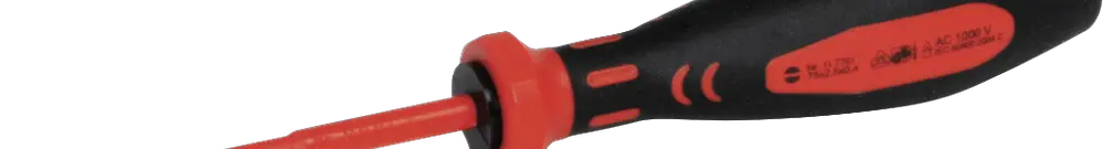 Tournevis 2.5×0.4mm VDE 1000V 180mm 