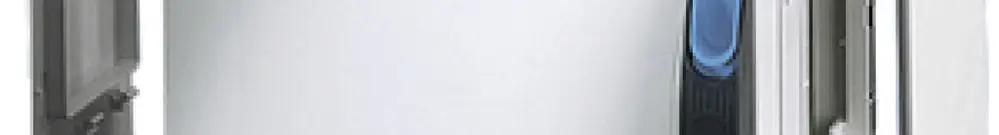Scatola p.apparecchio Hensel FP 0151 grigio vuoto con porta chiuso 276×186×186mm 