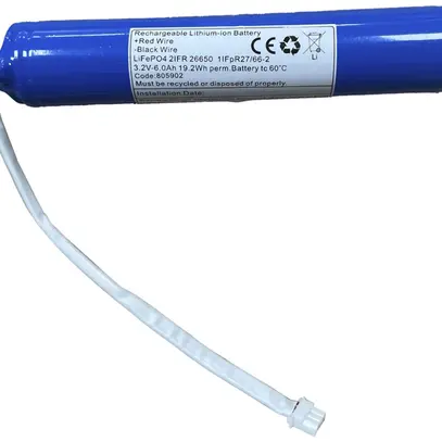 Accu DOTLUX 7.4V 3000mAh ions de lithium Ø25×135mm 