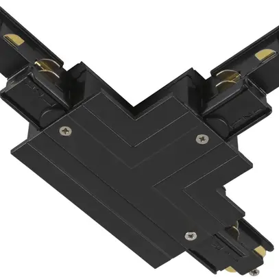 Raccordo a T SLV S-TRACK DALI 5 poli messa a terra interno sinistra nero 