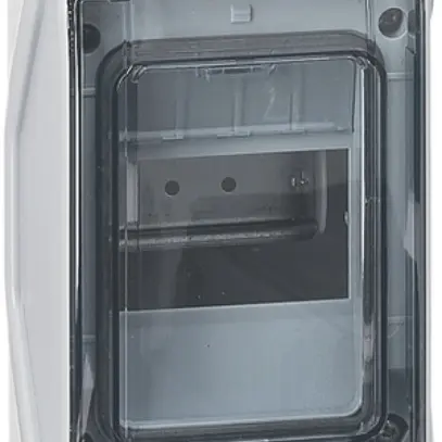 Tableau de distribution AP IP65 PLEXO3 1 rang.×2UM +1 gr/tr 