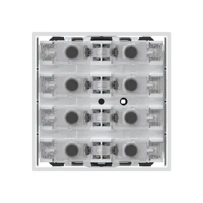 Pulsante KNX KAL p.8×tasti 8×punti azionamento LED bianco 