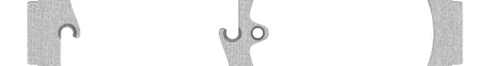 Placca di fissaggio INC FH 1×2 52+3×T13 orizz 