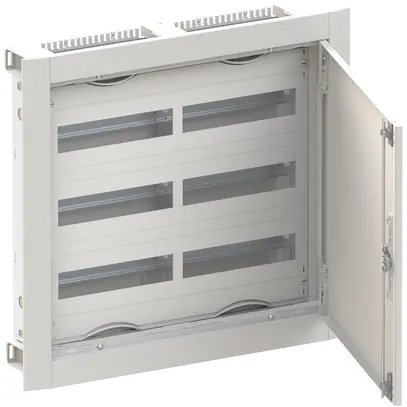 Distributeur ENC ABB ComfortLine 3 rangées 72UM avec porte 615×564×125mm 