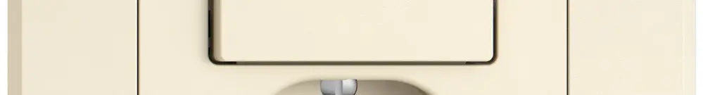 Kit di montaggio INC EDIZIO.liv SNAPFIX® combi.T13 1 tast.lent.front.shutter cr 