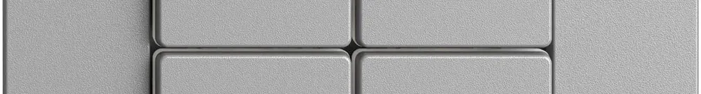 Comando per pulsante scena 4 scene/4T Edue Wiser silver 