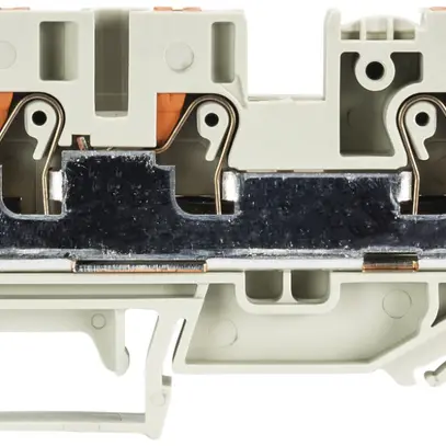 Borne de passage joignable WTP 0.2…10mm² 57A 1000V 3×broches 1 ét.rail 35mm gr 