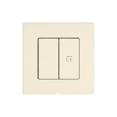 Comando per interruttore EDIZIO.liv Wiser SNAPFIX® 1C scena WLAN 2T cr 