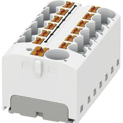 Blocco di distribuzione PX PTFIX 10/12X4-G WH 